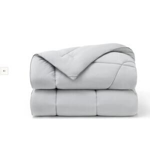 Bedsure comforter size full  Gray gentle soft